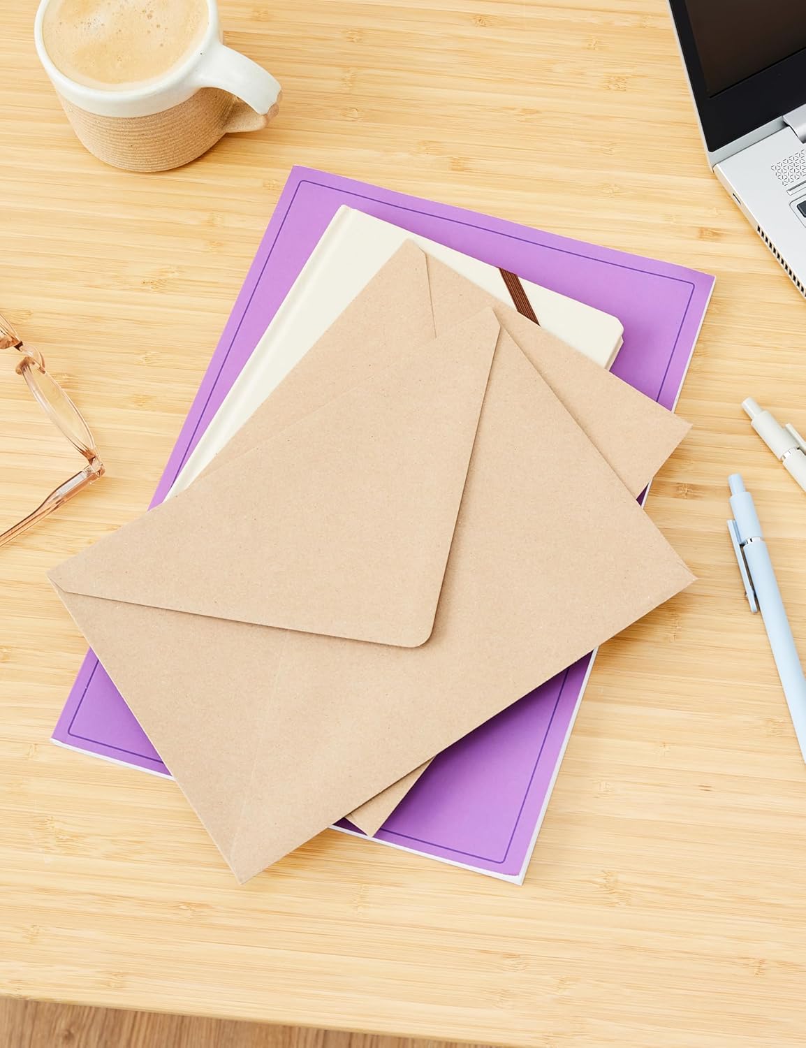 Craft UK 2296-150 C5 Kraft Envelopes