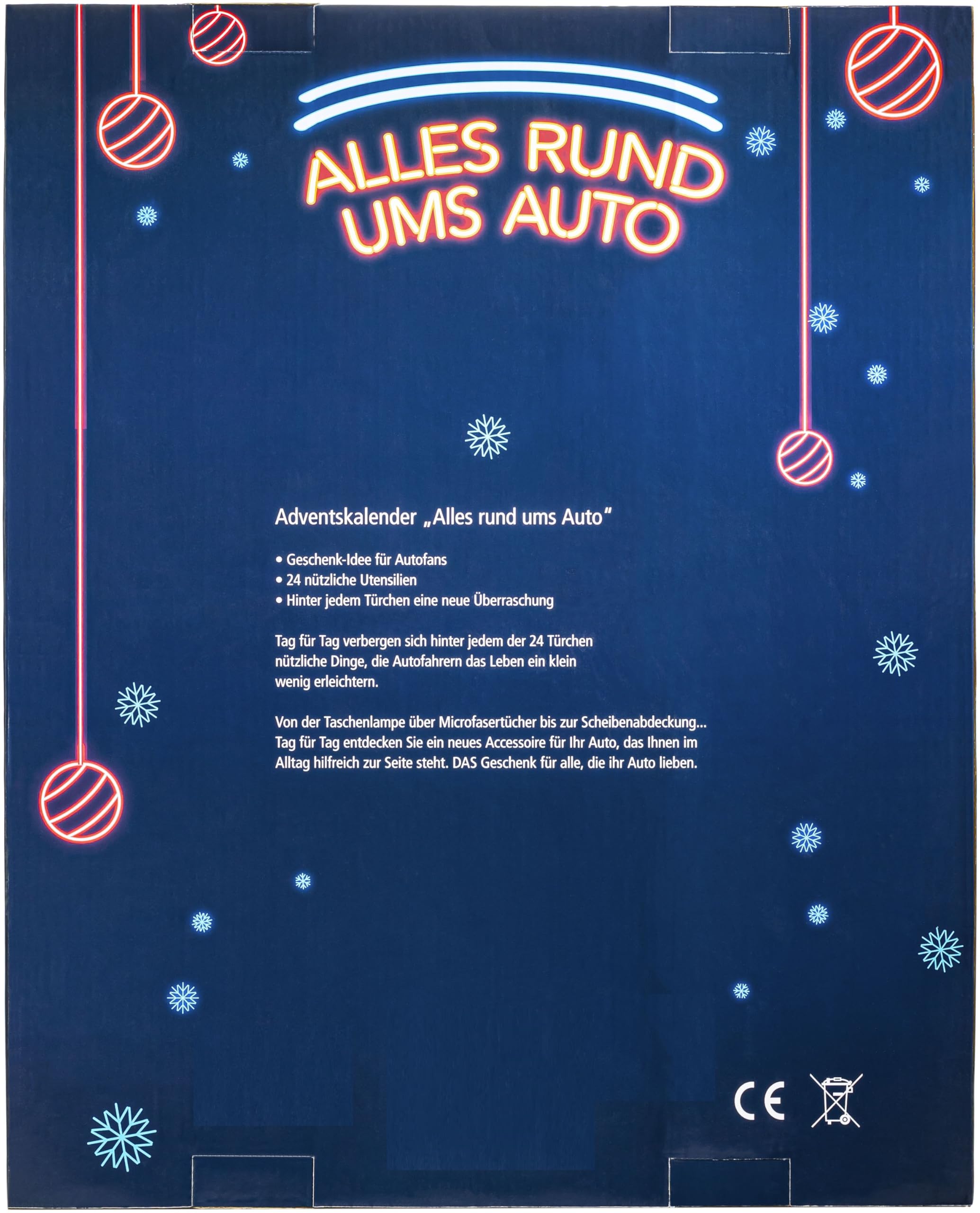 ADVENTSKALENDER AUTO - Adventskalender für Autofans, 24 x eine neue Überraschung für "Alles rund ums Auto"