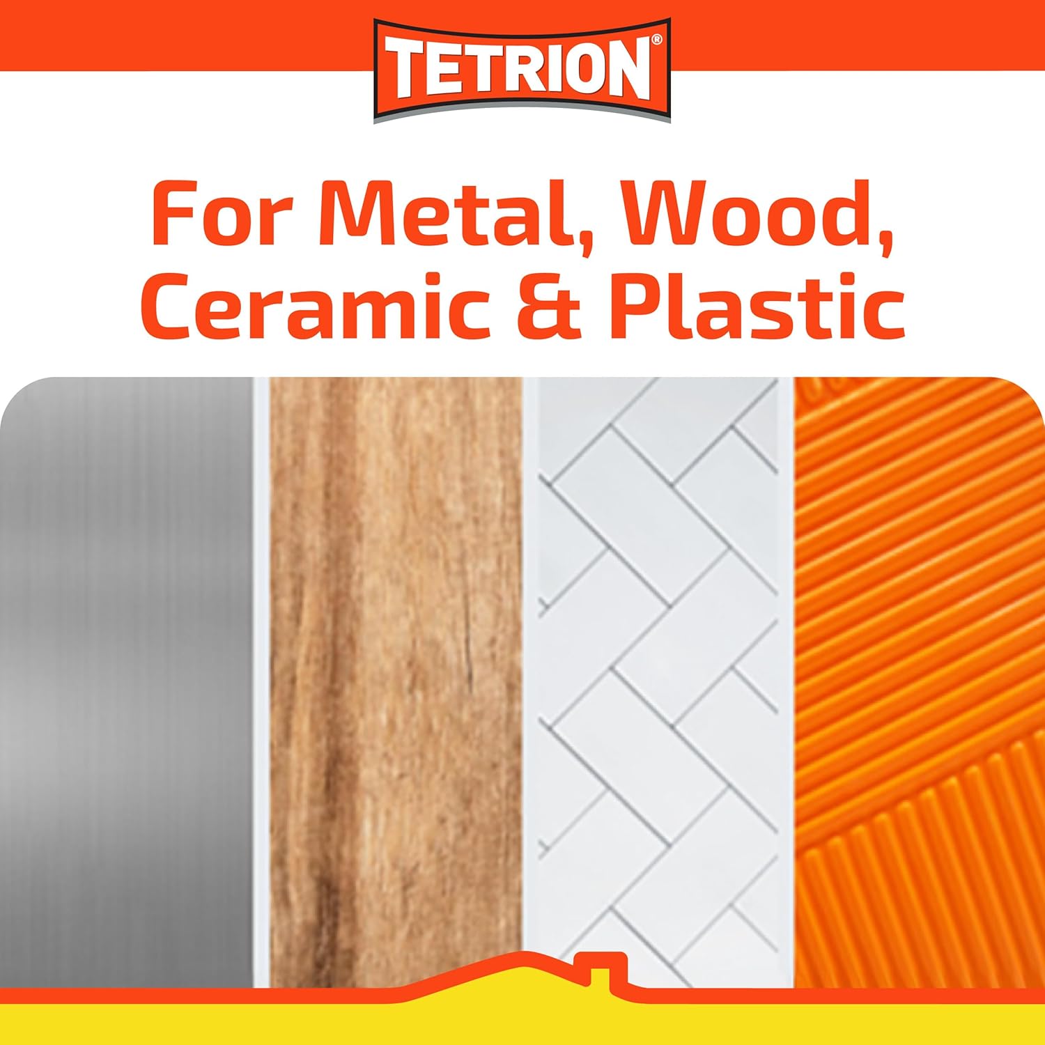 Tetrion Easy Spray Paint Primer - Hi-Build Grey Primer 400ml - Acrylic Spray Paint for Wood, Metal, Plastic, Ceramic & More - Smooth Base Coat for Paint | Indoor & Outdoor Use, 13.5 Oz