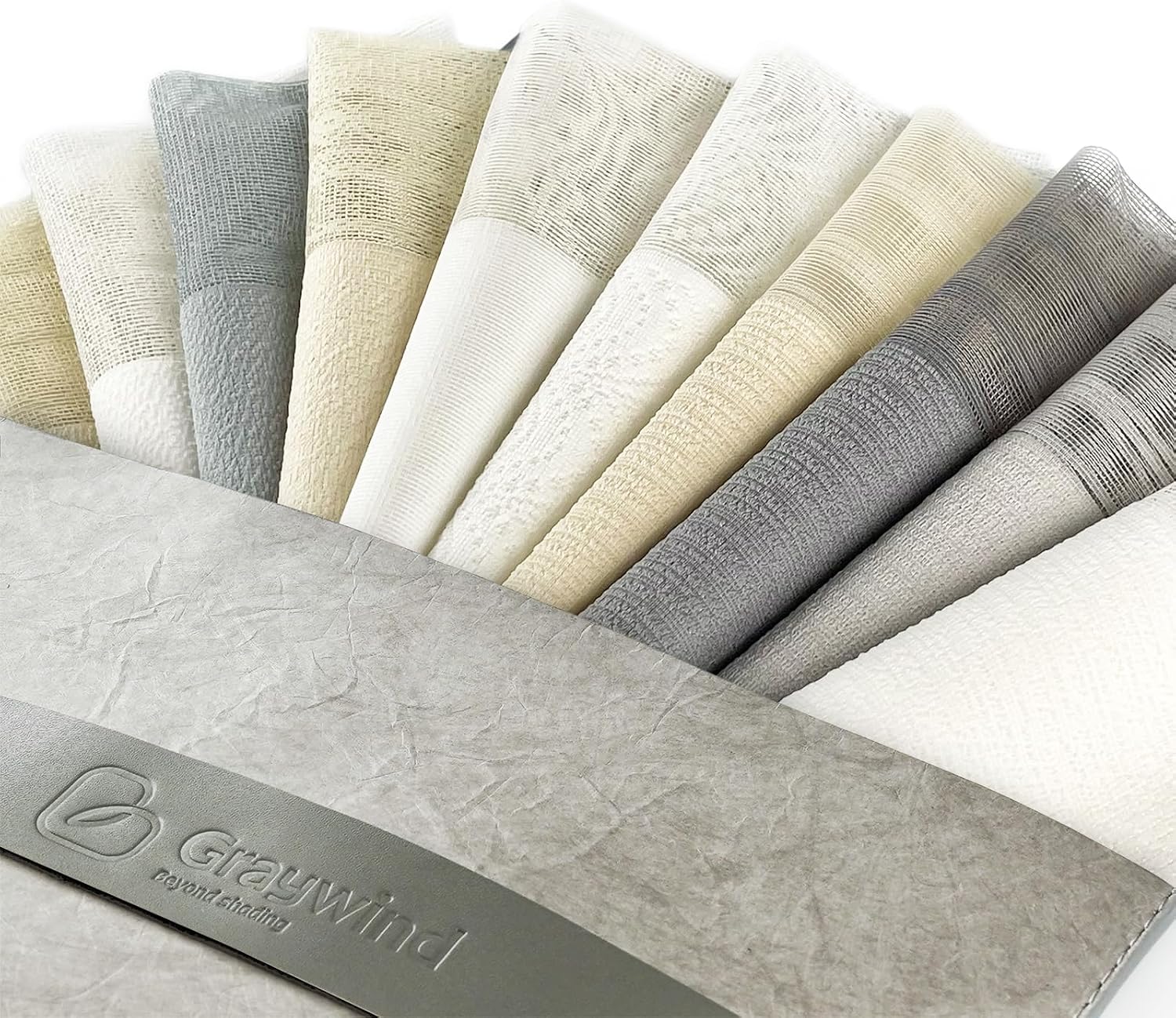 Graywind Manual Sheer Vertical Blinds Fabric Samples