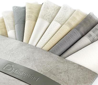 Graywind Fabric Sample for Transparent Sheer Vertical Blinds