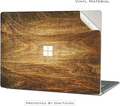 Miniatura 8 de Digi-Tatoo Adhesivo de vinilo ultradelgado para Microsoft Surface Laptop Studio de 14.4 pulgadas, fácil aplicación, antiarañazos, libre de residuos