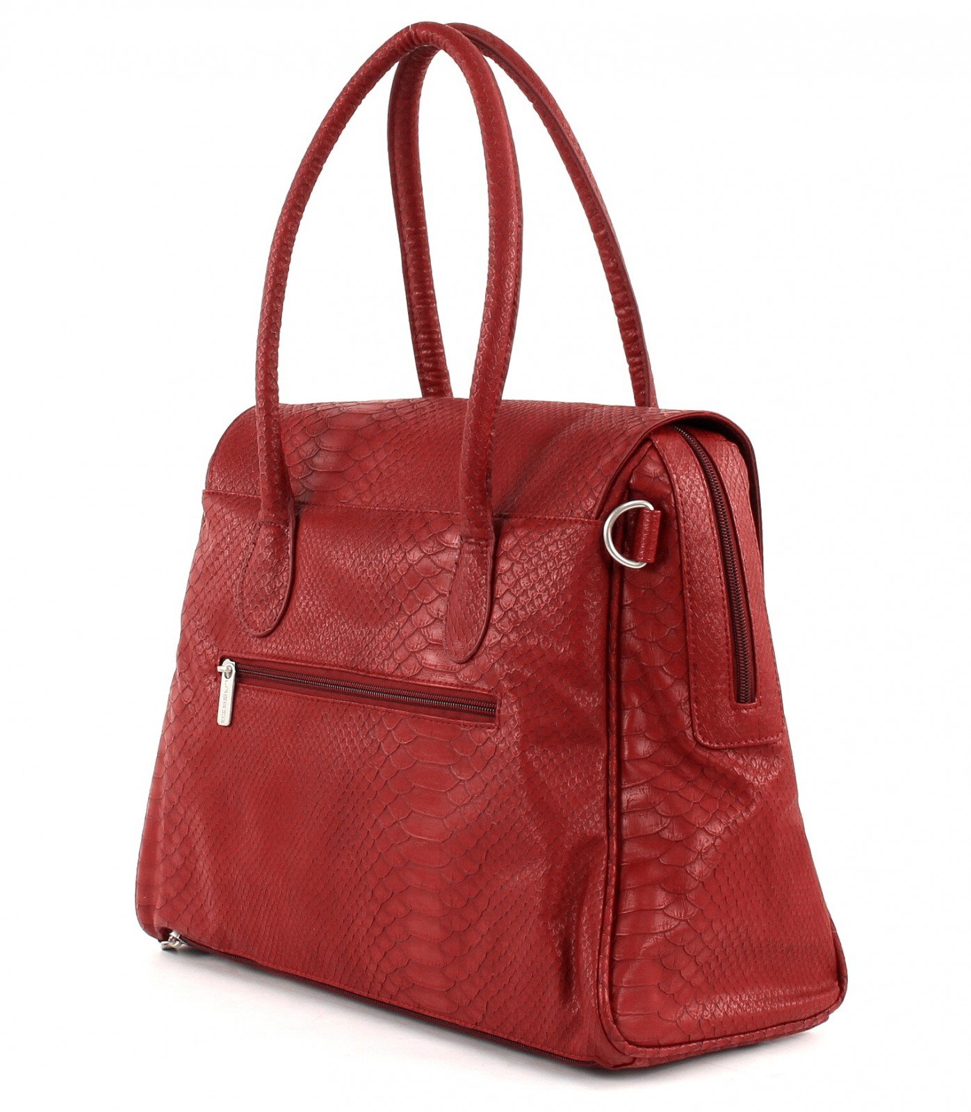 LÄSSIG Baby Wickeltasche Babytasche Stylische Tasche inkl. Wickelzubehör/Tender Brief Bag Red Dragon