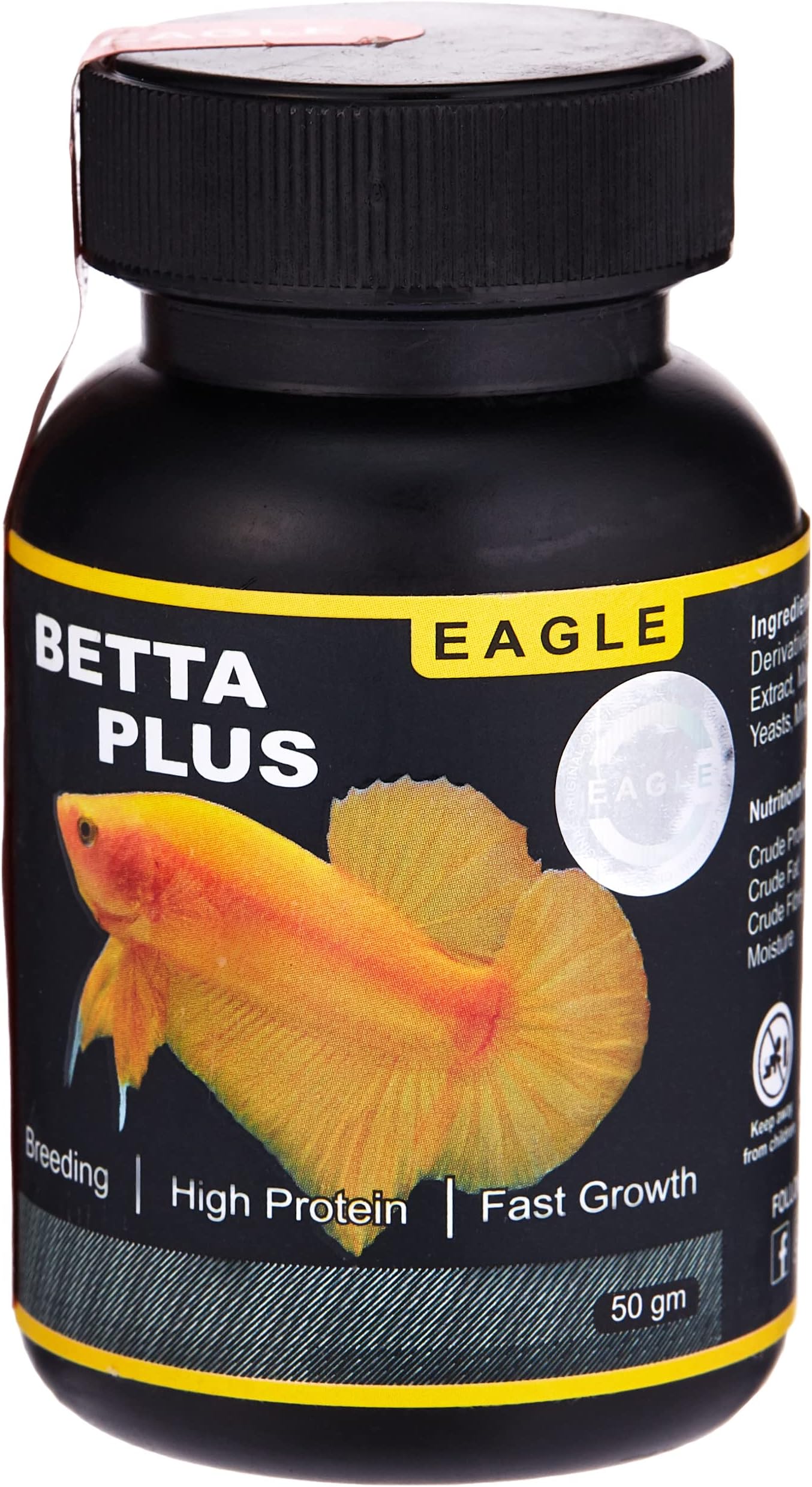 VAYINATO Horizone, Eagle Betta Plus, 50 gm, Black