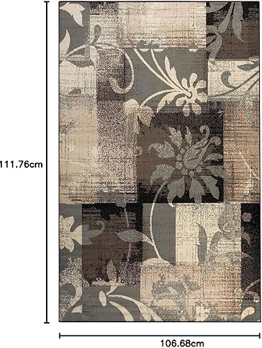 Miniatura 67 de Superior Alfombra interior con respaldo de yute, perfecta para entrada, oficina, sala de estar/comedor, dormitorio, cocina, piso, decoración moderna