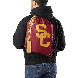 FOCO USC Trojans NCAA Big Logo Drawstring Backpack