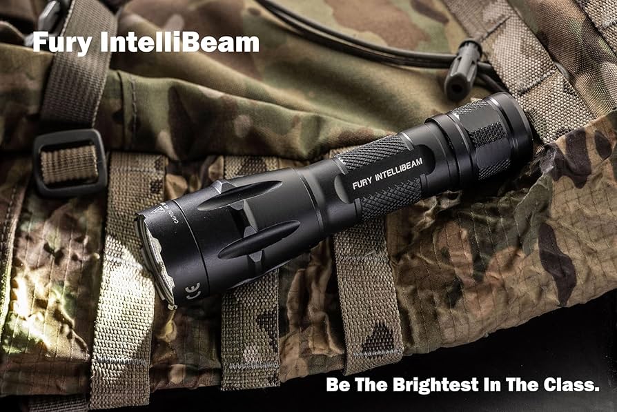ライト・ランタン SUREFIRE FURY INTELLIBEAM SureFire Fury Intellibeam Flashlight Micro USB Rechargeable