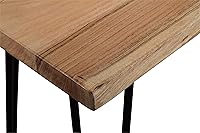 Vista 6 de Jofran Nature's Edge - Mesa de comedor de acacia sólida con altura para mostrador