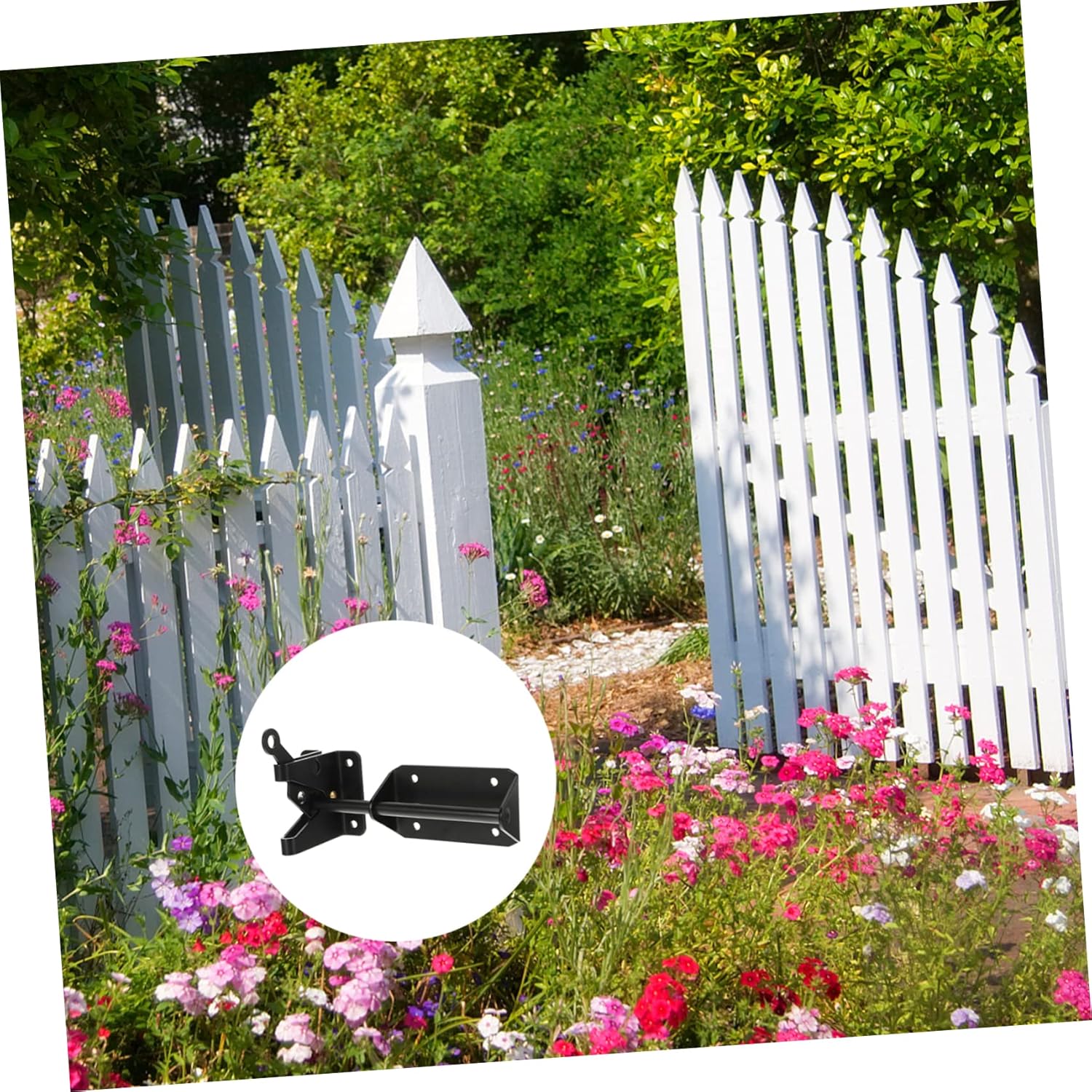 Heavy Duty Sliding Door Lock Slide Bolt Latch for Garden Barn and Home Use Durable Bolt Mechanism