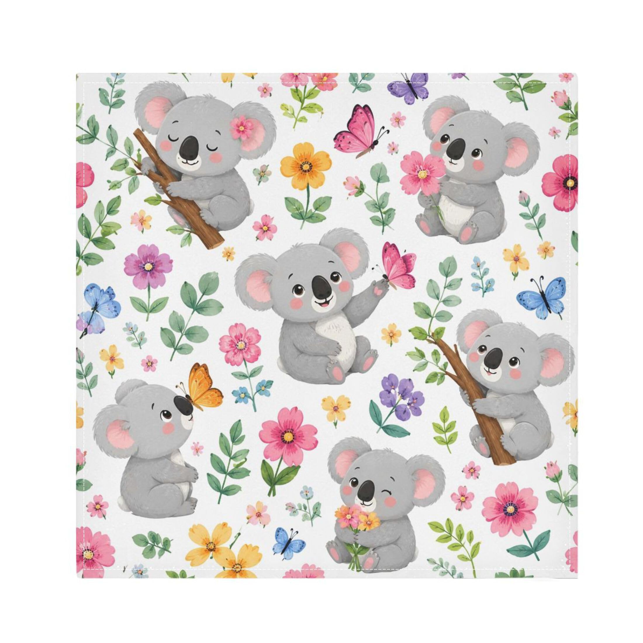 Fuauuyl Cloth Napkins Set of 6 Dinner Napkins 20x20 in, Washable & Reusable