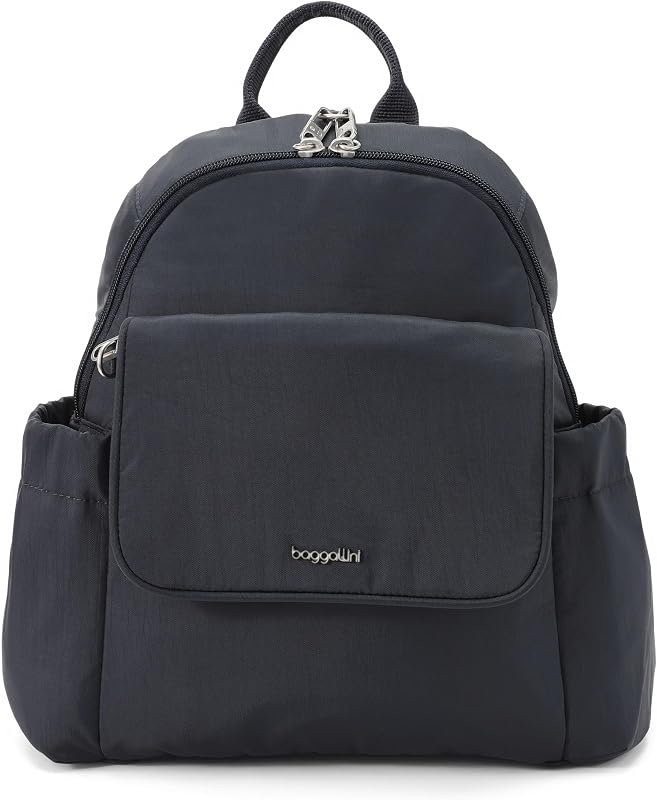 Securtex® Journey Anti-Theft Backpack - Lightweight 10.6"x10.2" RFID Travel Bag w/Locking Zippers, Compact Daypack