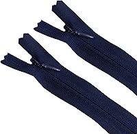 Vista 14 de Seeking ROAM Cremalleras invisibles, bobina de nailon, 3, 2 piezas (rojo, 6 pulgadas)