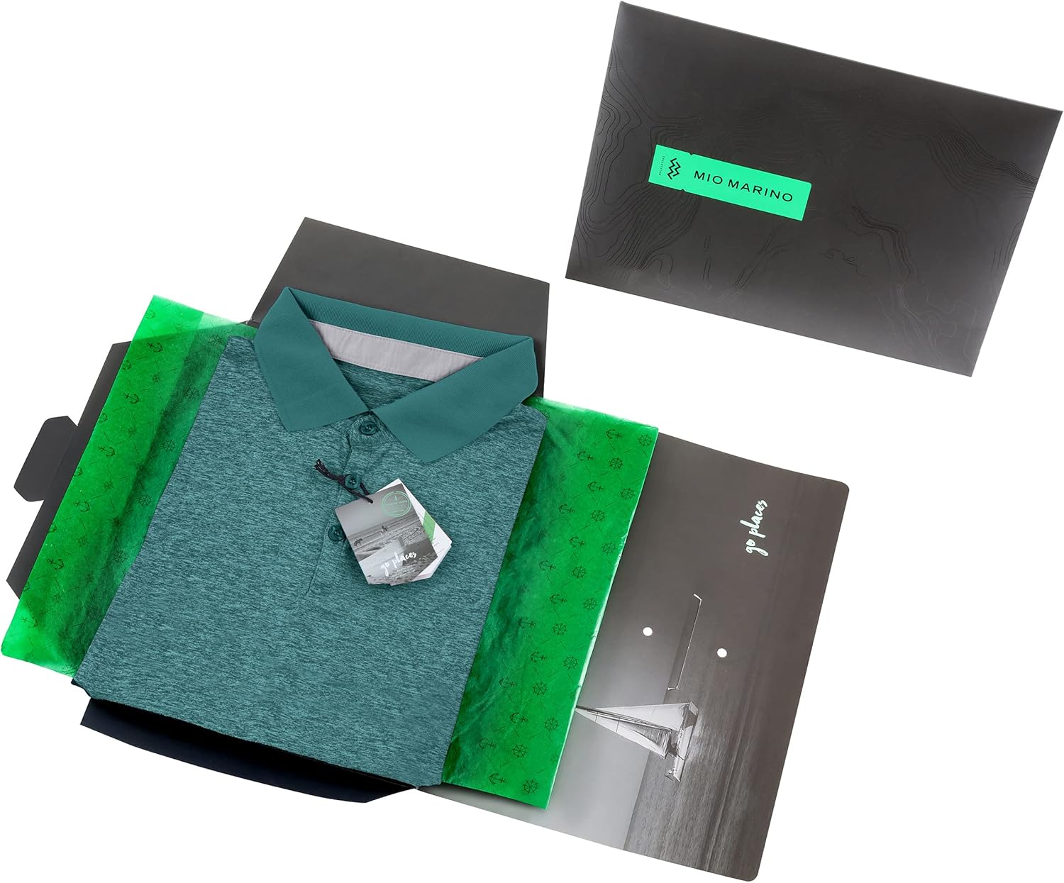 Mio Marino Golf Polo Shirts for Men - Dry Fit - Ultra-Thin Breathable Fabric : Sports & Outdoors