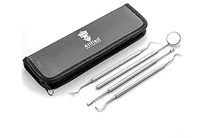 4tified Dental Tools - At Home Dental Cleaning Kit
