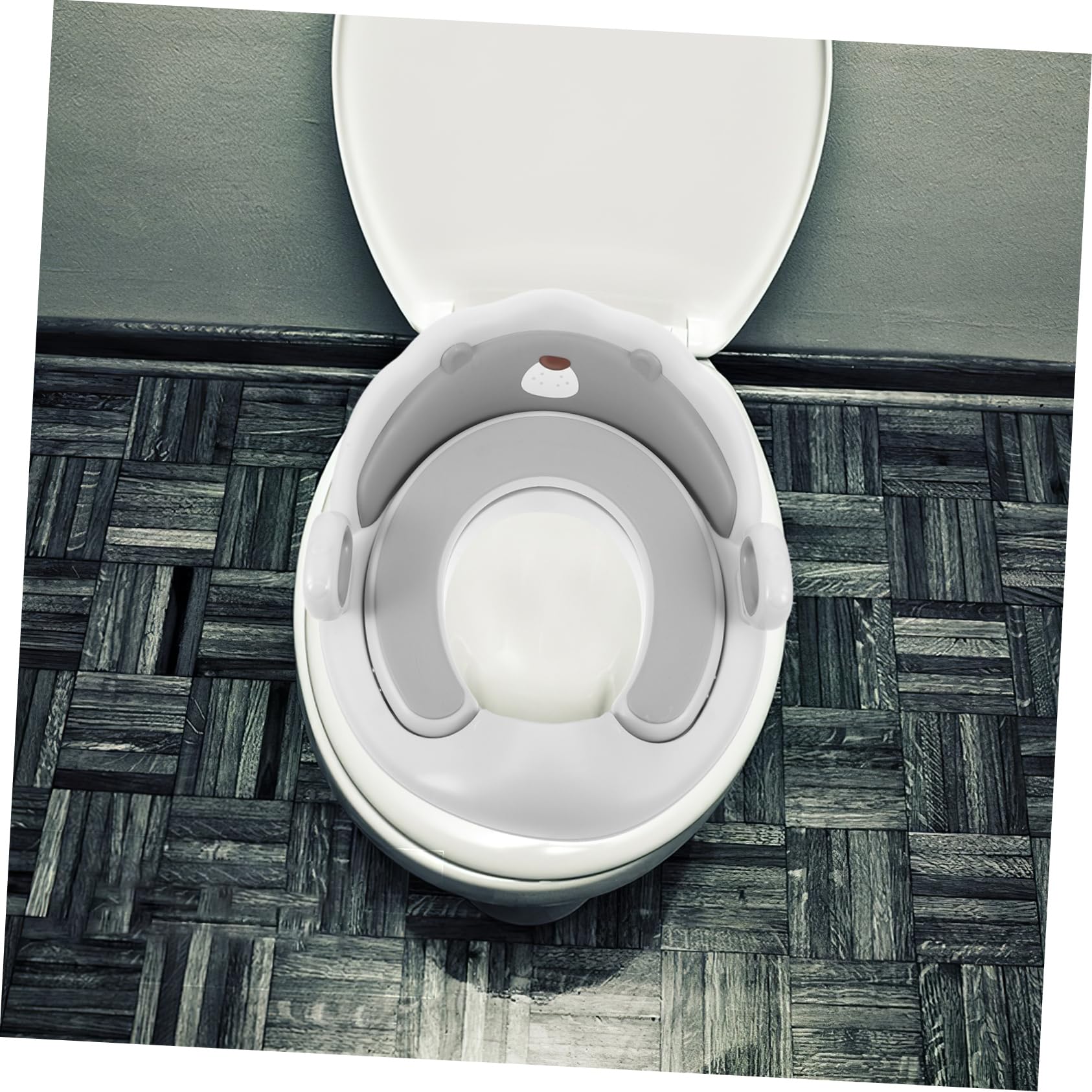 Vaguelly Asiento de Inodoro para Niños, Portátil y Antideslizante, de Pp y Tpe, para Entrenamiento Baño