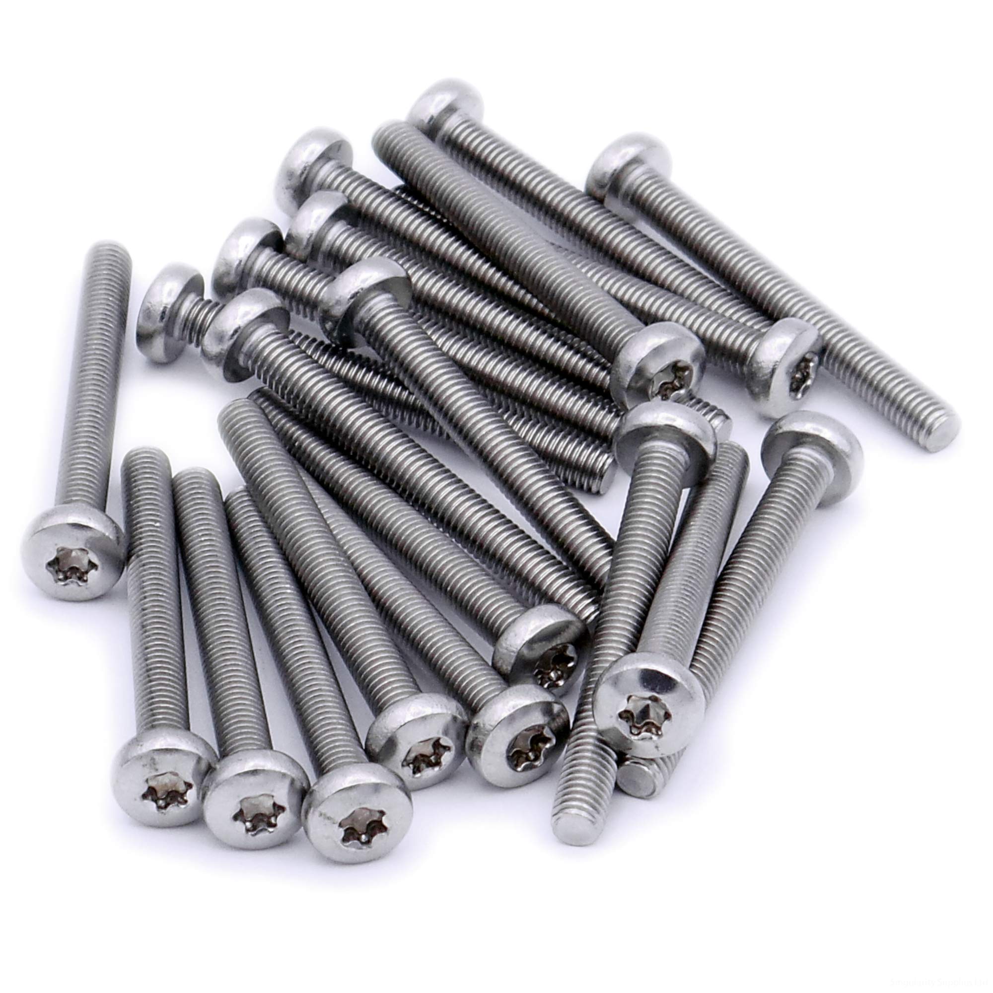 Singularity Supplies M8 (8Mm X 20Mm) Tx Pan Machine Screw (Bolt) - Stainless Steel (A2) (Pack Of 10)