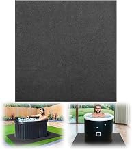 Bodenschutzmatte Pool,Poolmatten Schutzboden,200cm Poolunterlage,für Outdoor Whirlpools(Quadratisch)