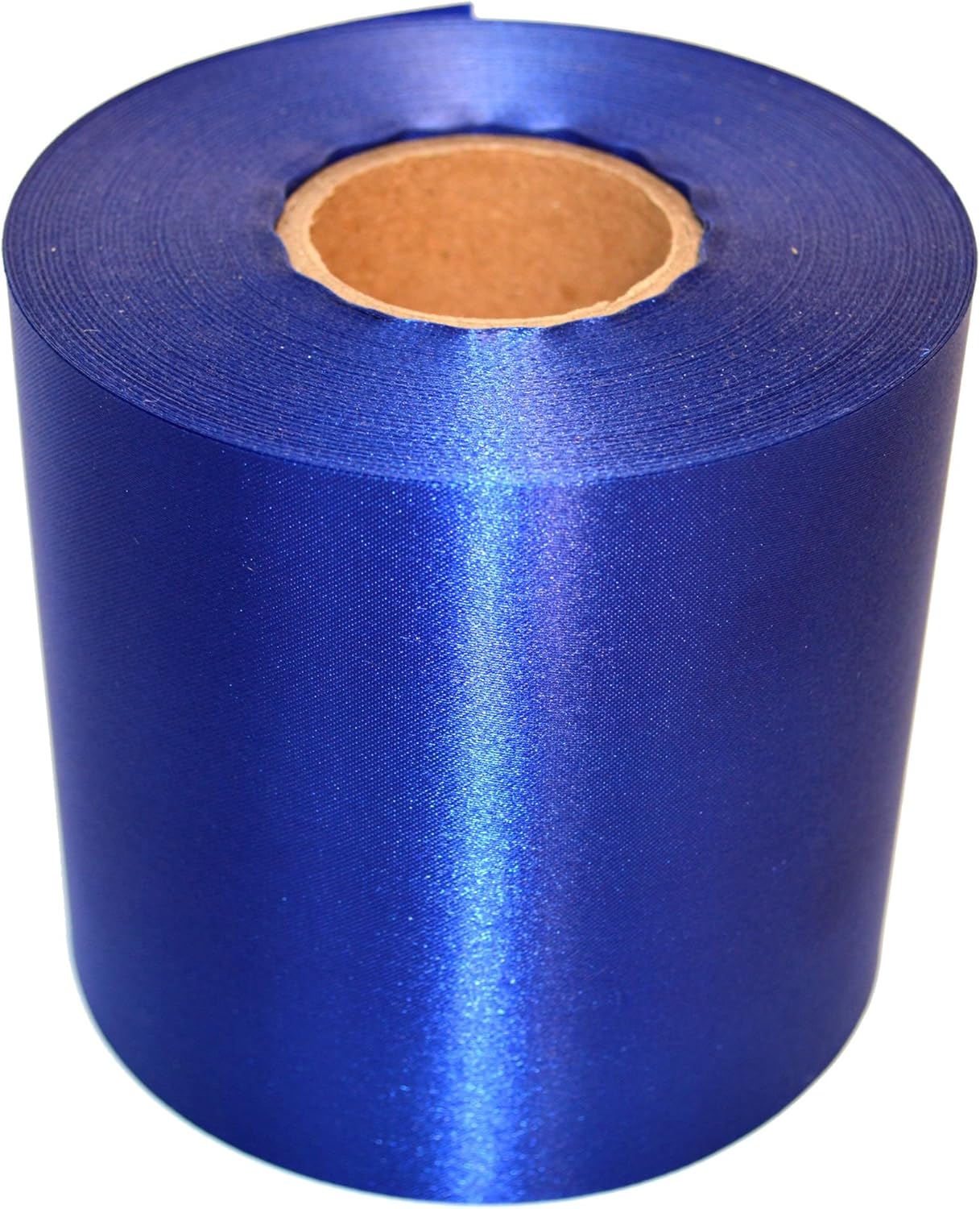 Grand Opening Ribbon 4 inch Wide 25 Yards Long Roll (Royal Blue)