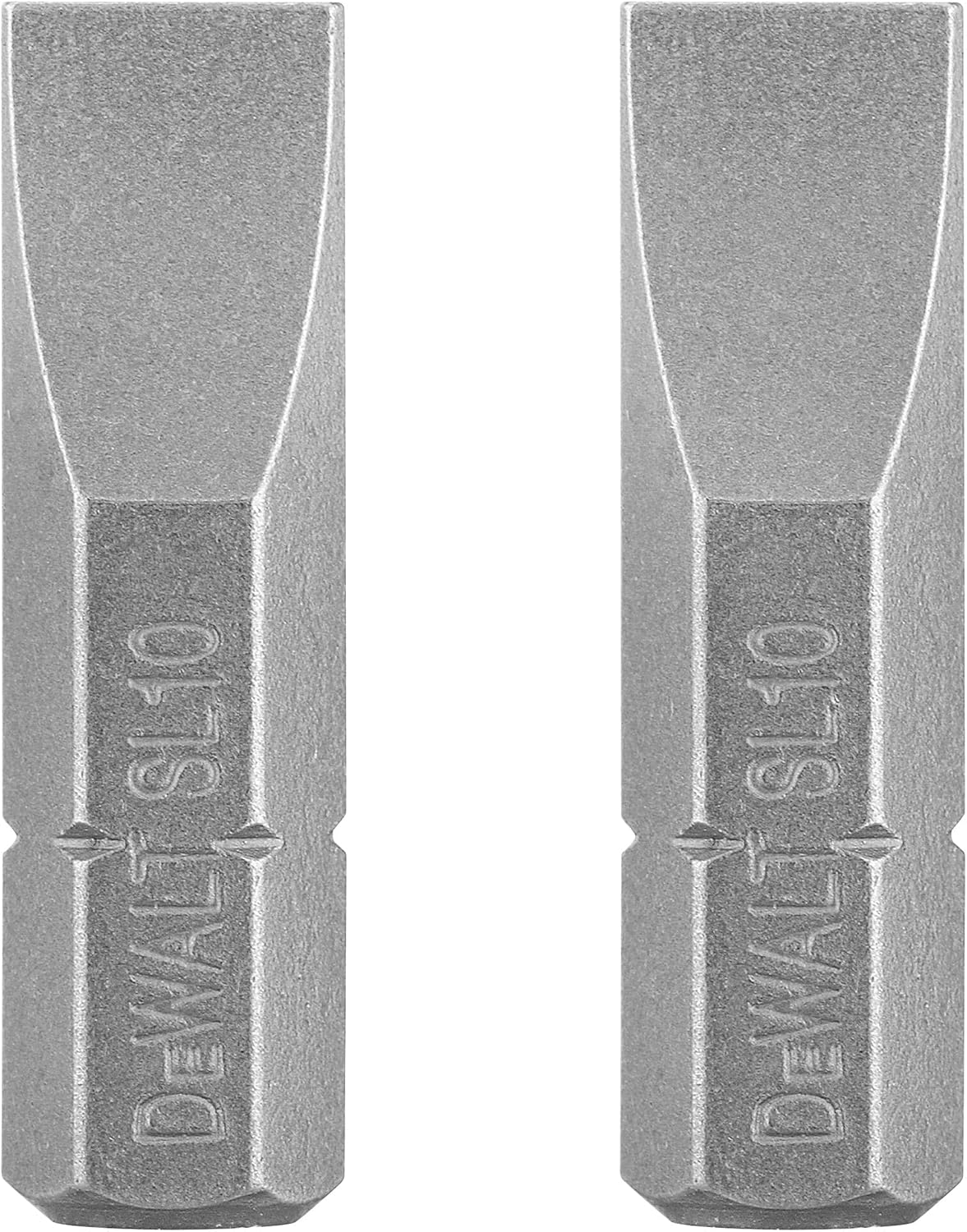 DEWALT DW2010 #10 Slotted Bit Tip (2-Pack)