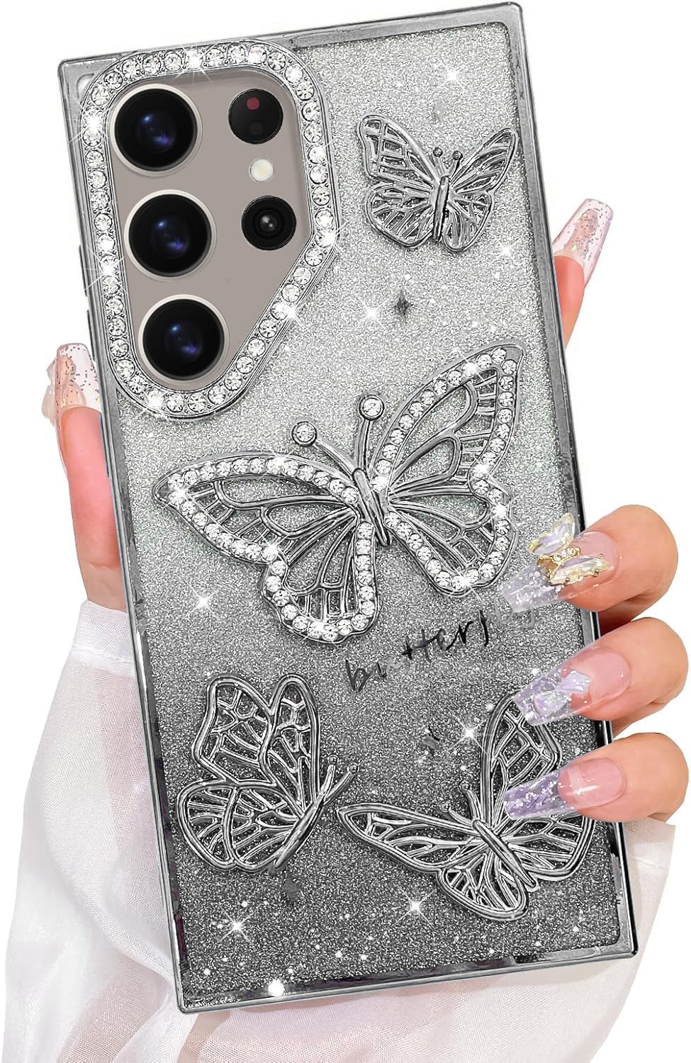 Elzzi Butterfly Phone Case for Samsung S26 Ultra -20 Elzzi Butterfly Phone Case for Samsung S26 Ultra -20