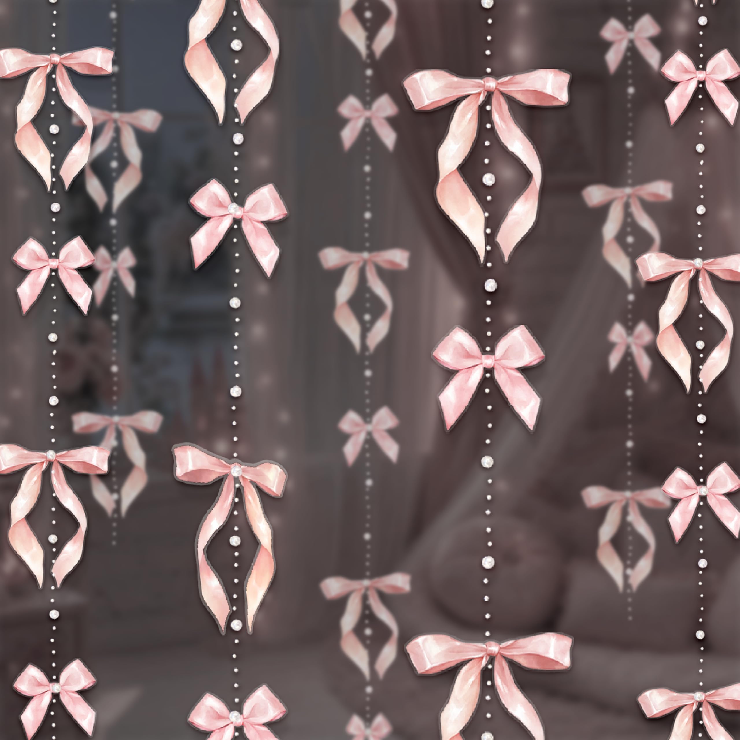 Cheerland Schleife Girlande Perlen Party Dekoration Party Supplies Mädchen Geburtstag Prinzessin Mädchen Niedlich Baby Dusche Zimmer Dekoration Hängendes Banner