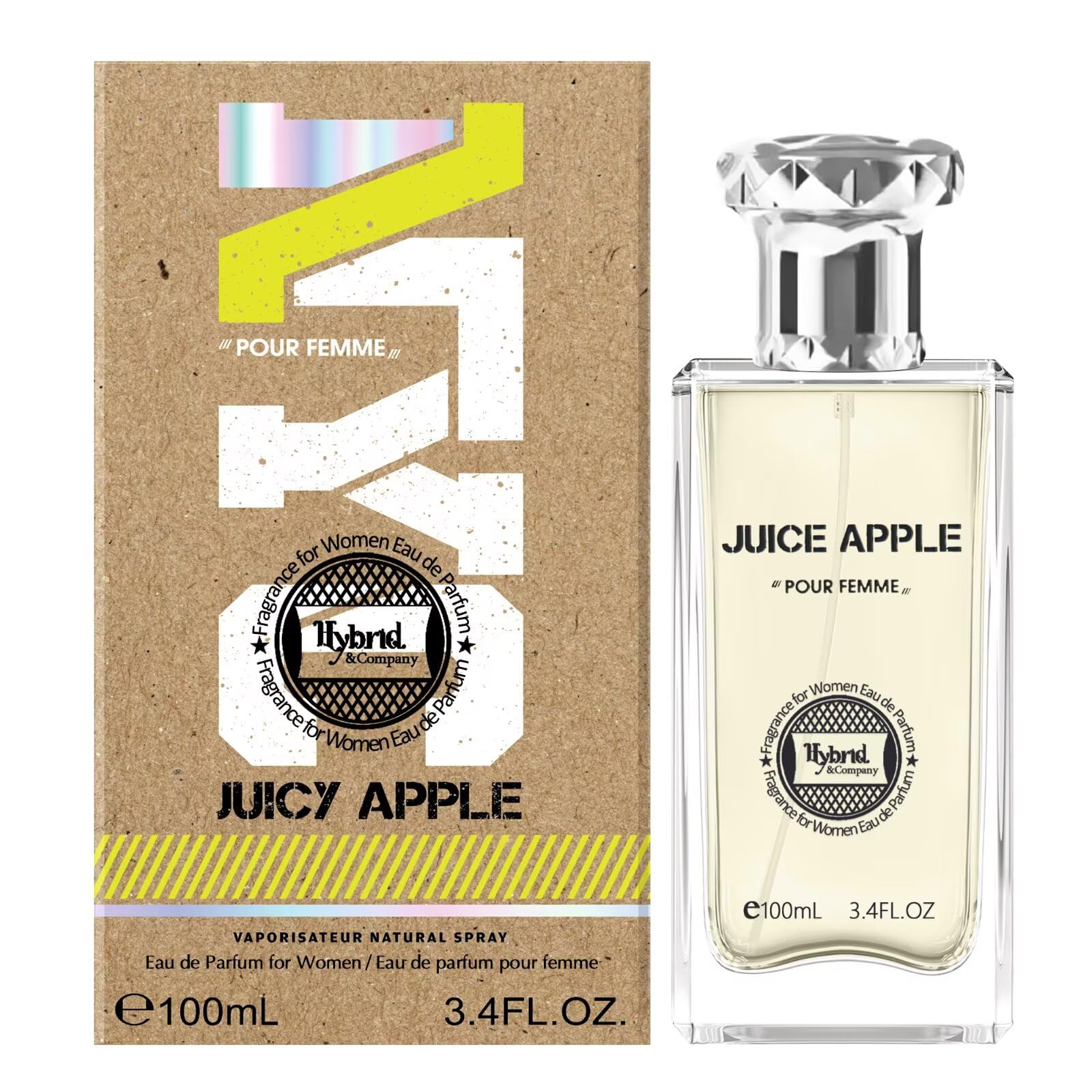 Amazon.com : Hybrid & Company Women Juice Apple Pour Femme Eau De