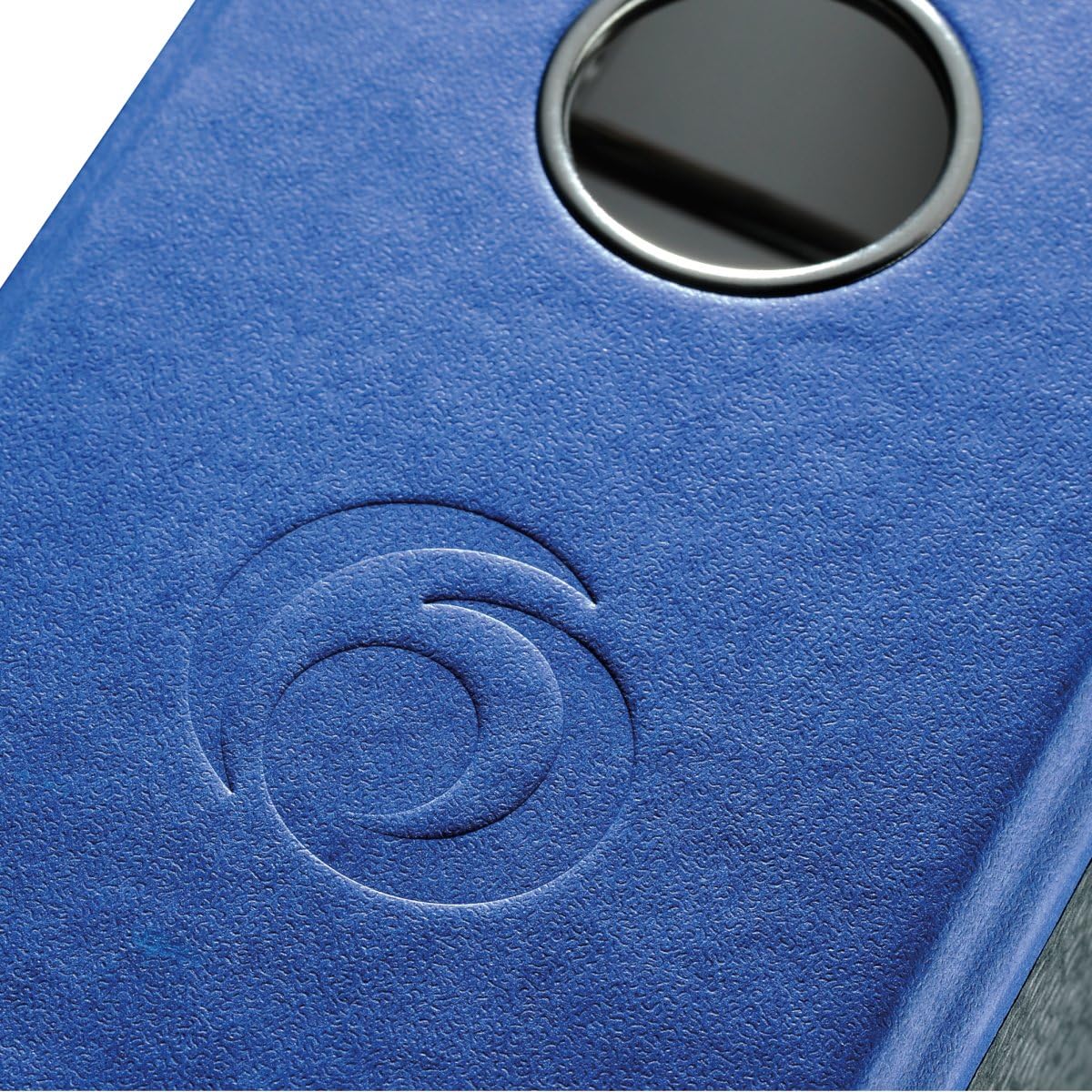 herlitz Ordner maX.file nature, A4, Rückenbreite 8 cm, Wolkenmarmor, Blau, mit Rückenschild & Kantenschutz, FSC zertifiziert, 20 Stück