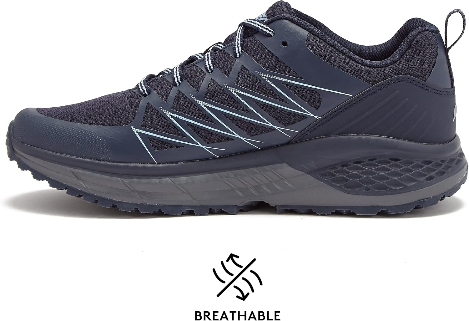 HI-TEC Destroyer Low Men’s Running Shoes, Lightweight Mesh Athletic Sneakers for Men