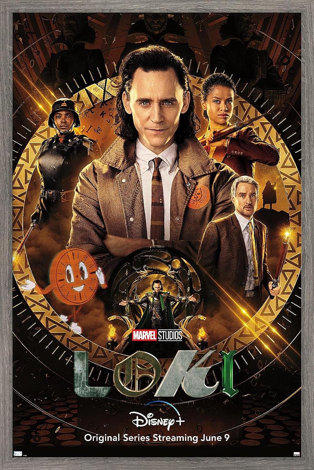 Trends International Marvel Loki - One Sheet Wall Poster, 34L x 22.4W, Premium Unframed Version