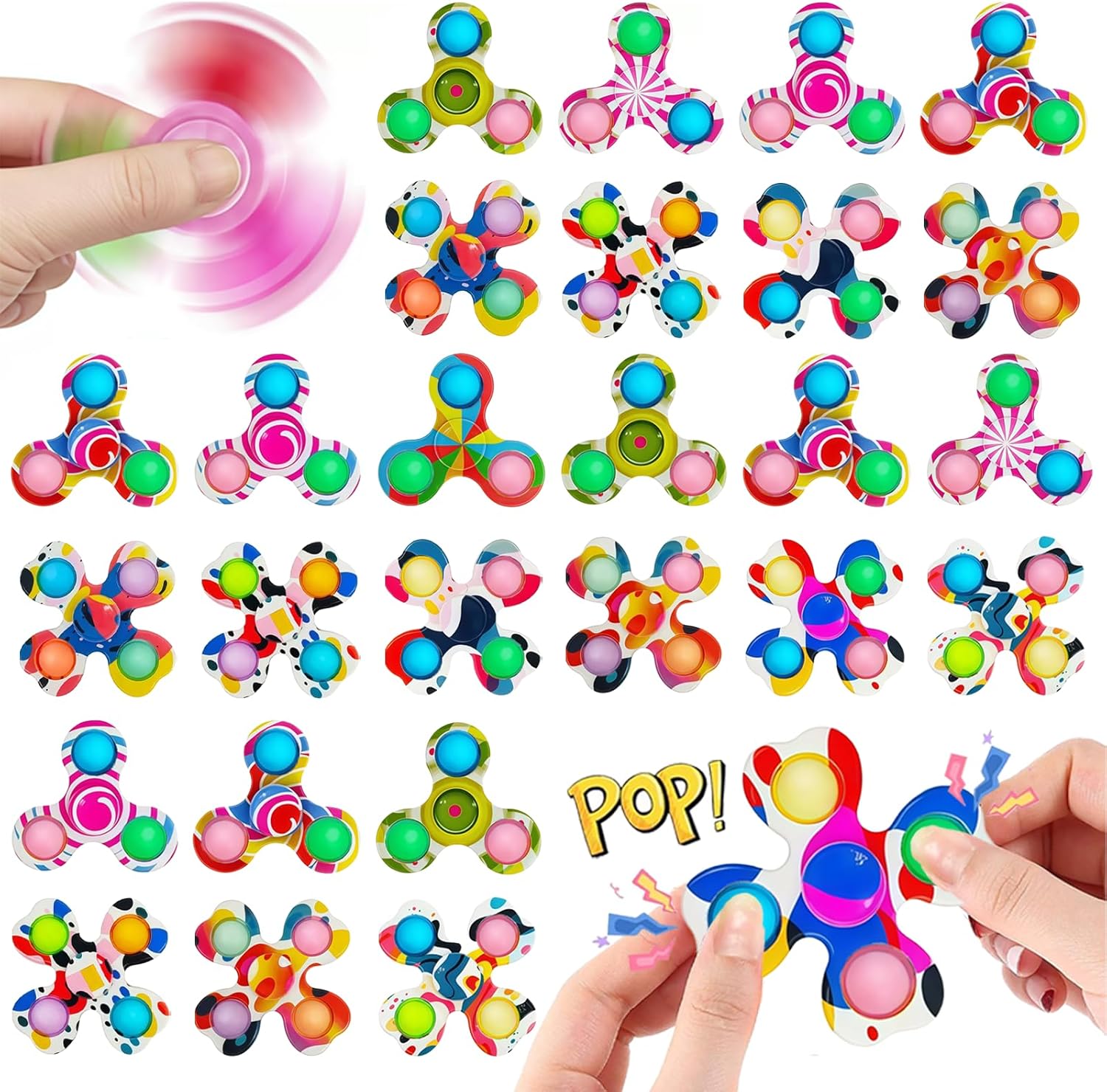 72pcs Party Favors for Friends, Goodie Bag Stuffers, Gift for Birthday Christmas