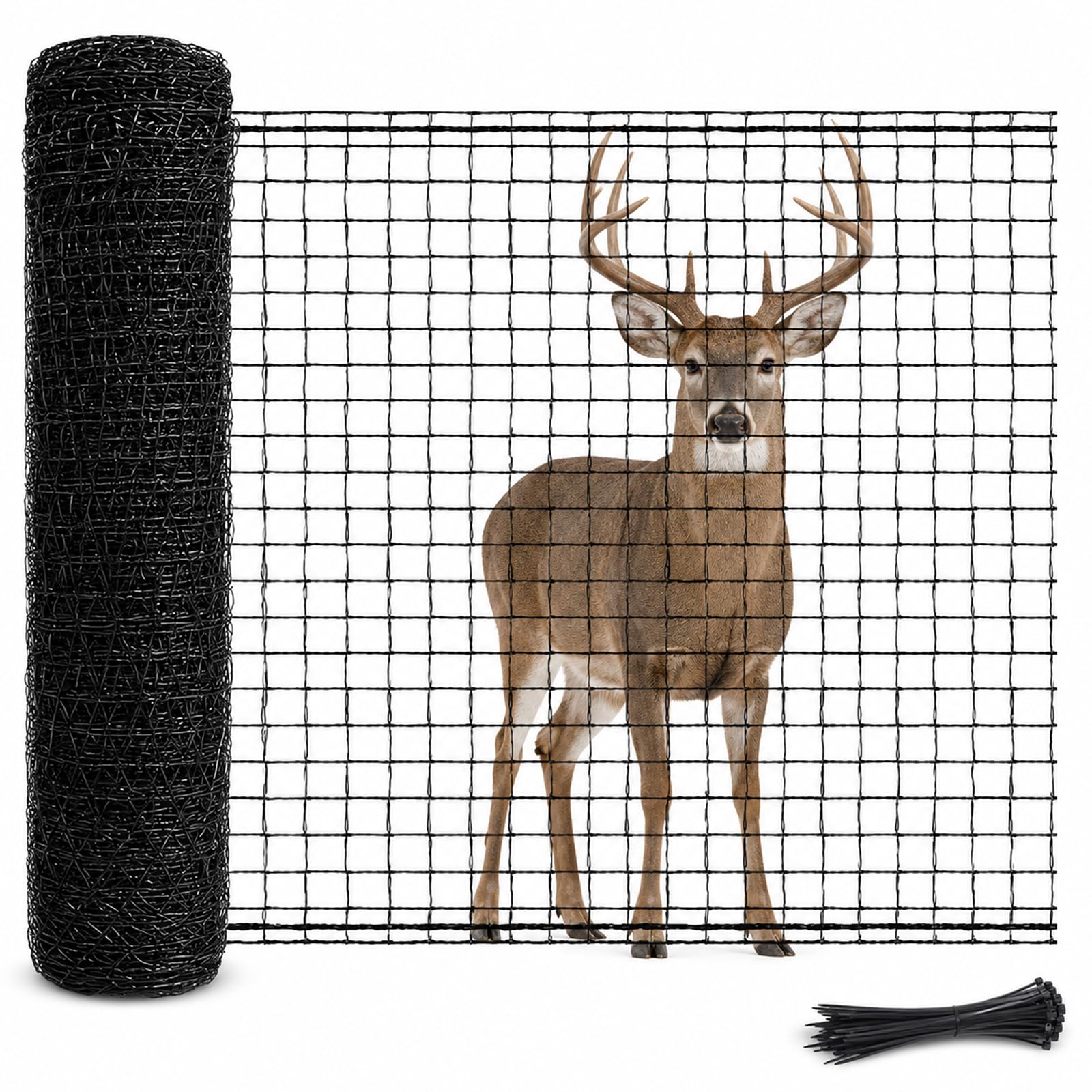 xihakey 7'x100' Deer Fence Netting
