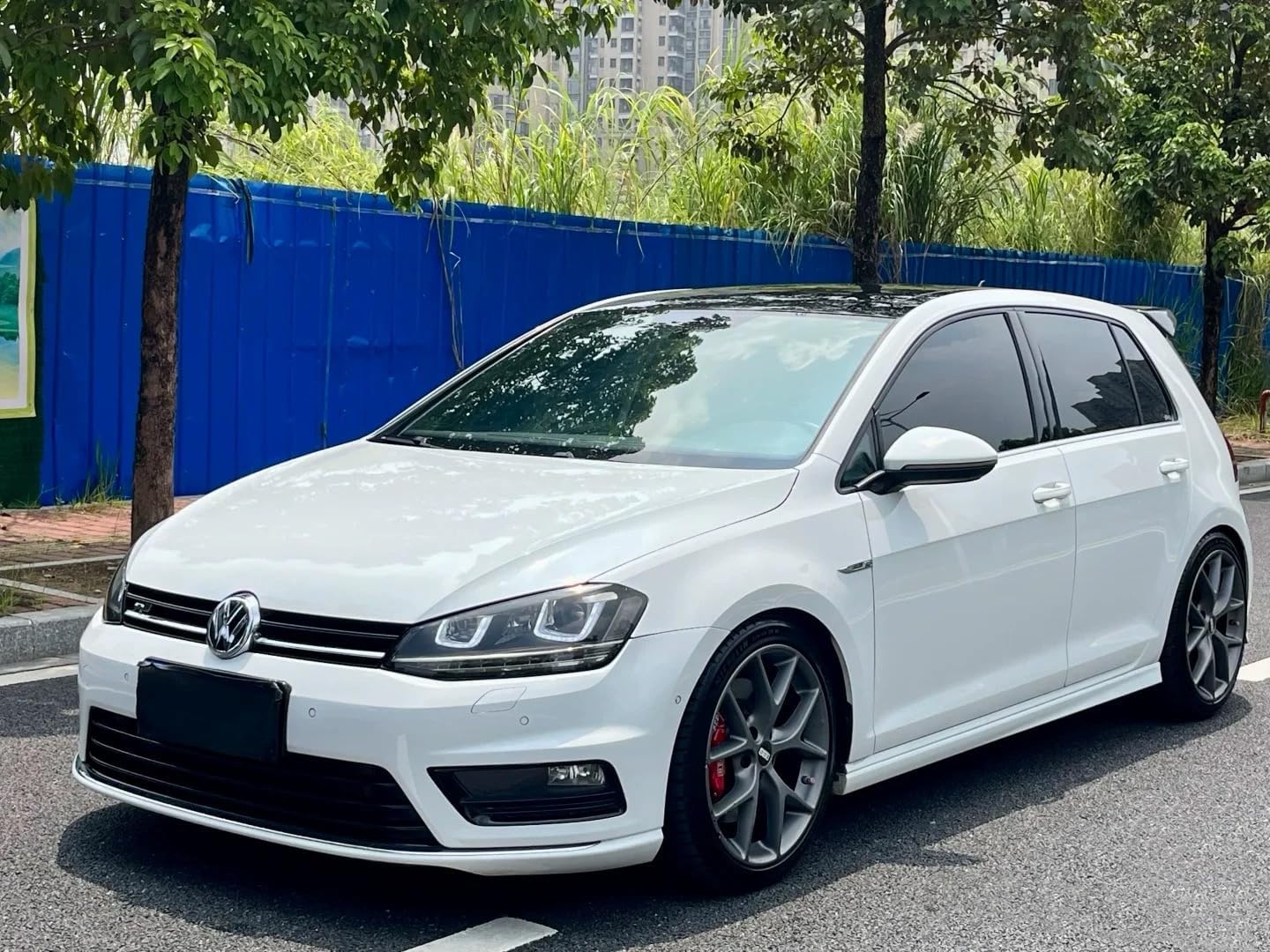 Front Bumper Repair Metal Plate for Volkswagen Golf 7 MK7 2013-2017