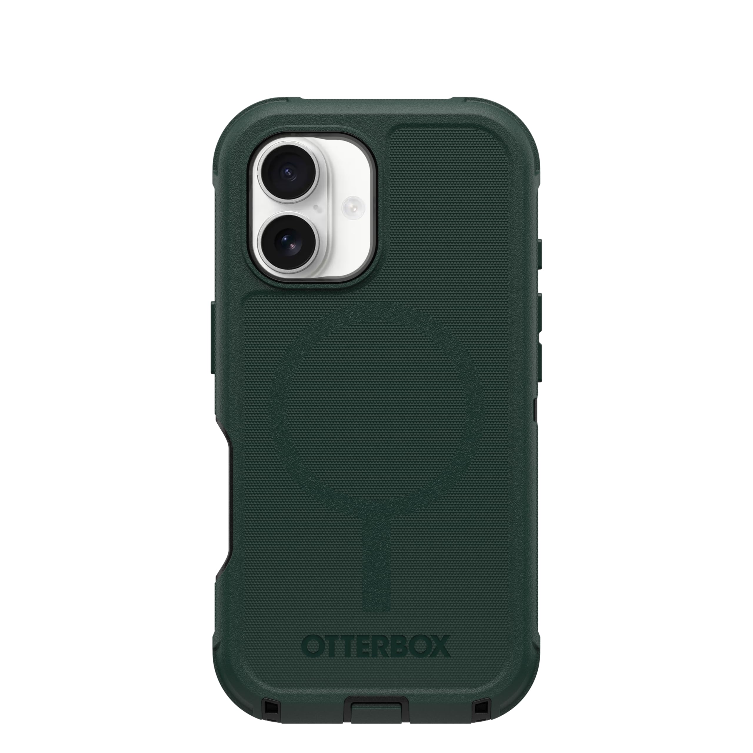 OtterBox iPhone 16 (únicamente) - Funda Protectora de la Serie MagSafe - Anacardo Cinder (Negro y Naranja) - Solo Funda - Imanes incorporados - Sin Pantalla - Resistente y Duradera, con protección de