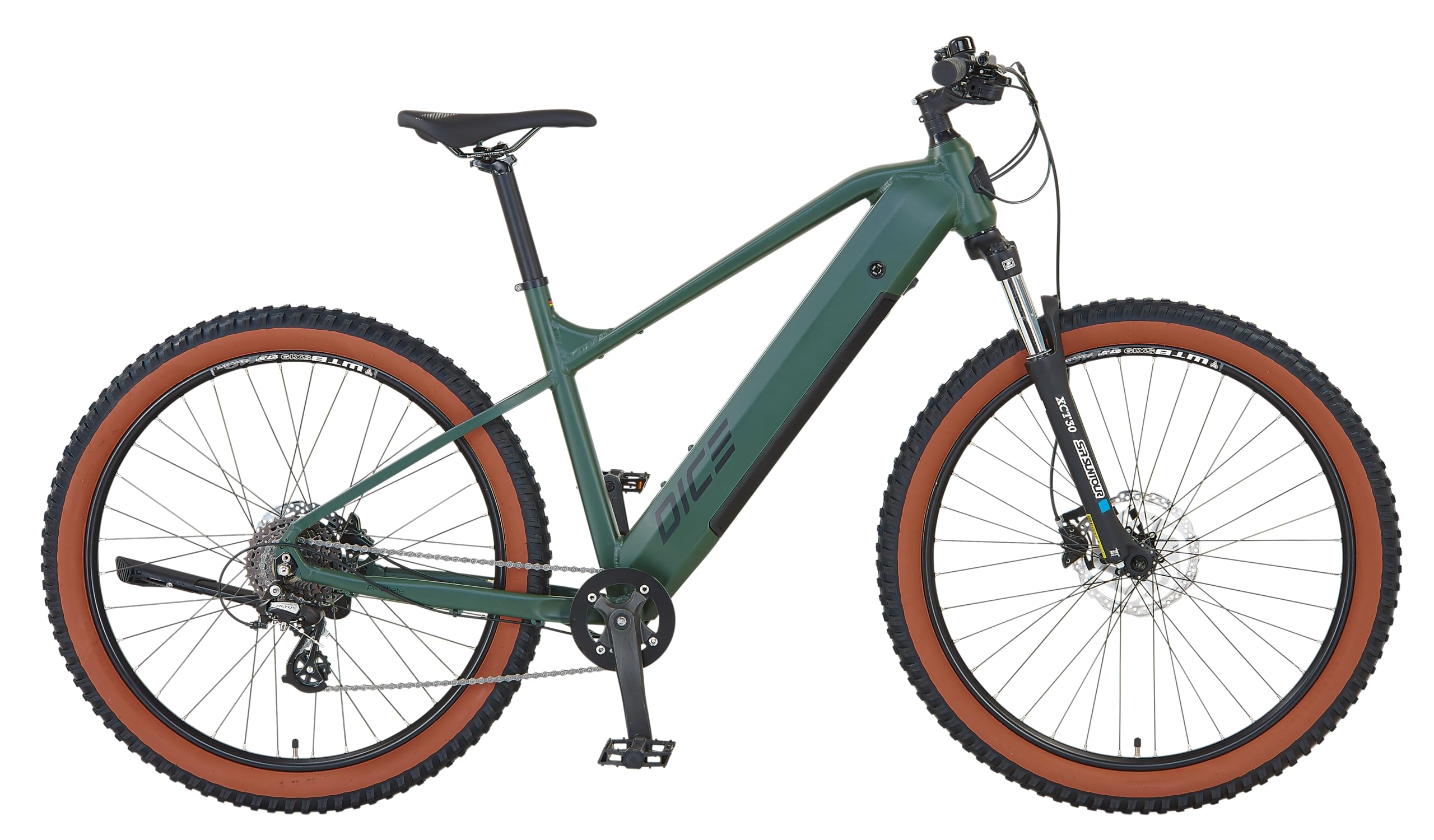 PROPHETE DICE 1.0 E-MTB 27,5 Zoll – Bronze Grün