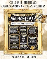 Vista 145 de Lone Star Art 66ª Reunión de Graduados (Sesenta y seis) Decoración en Oro - Recordando El Año - Clase de 1959 - Póster Sin Marco de 11x14 - Globos