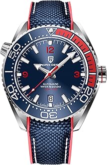 Pagani Design Men's Automatic Watch PD-1679 Ceramic Bezel Waterproof 100M Mechanical Watch Sapphire Glass Luminous Men's Watch