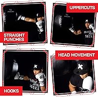 Vista 20 de PROLAST Wrecking Ball Heavy Punching Bag for Adults, Hook and Uppercut, Body Snatcher, Boxing, MMA, Muay Thai, 65 lbs