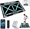 Football Training Mat with Mastery APP -Soccer Mastery Skills Footwork Mat 90x60cm Football Gifts for Boys | Pro Dribble Ball Control & Stress Relief Games for Kids Girls & Teenage Gifts