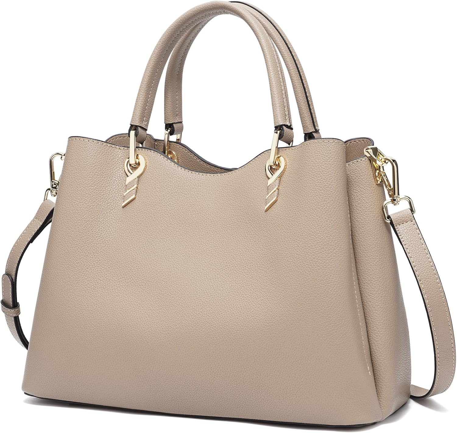 LAORENTOU Genuine Leather Purses and Handbags for Women Satchel Designer Tote Shoulder Bag Top Handle Bags Crossbody Purse | travel, elegant