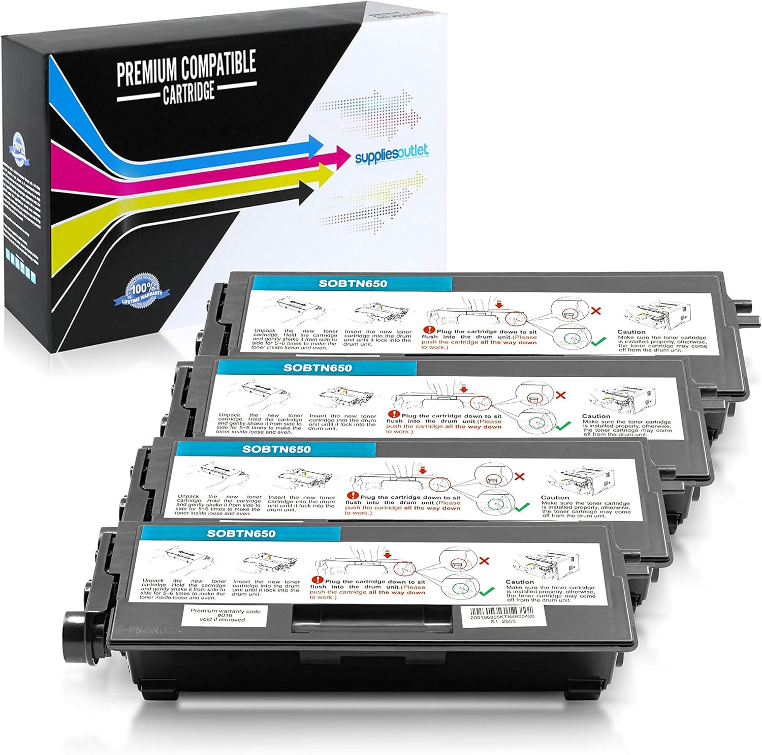SuppliesOutlet Compatible Toner Cartridge Replacement for