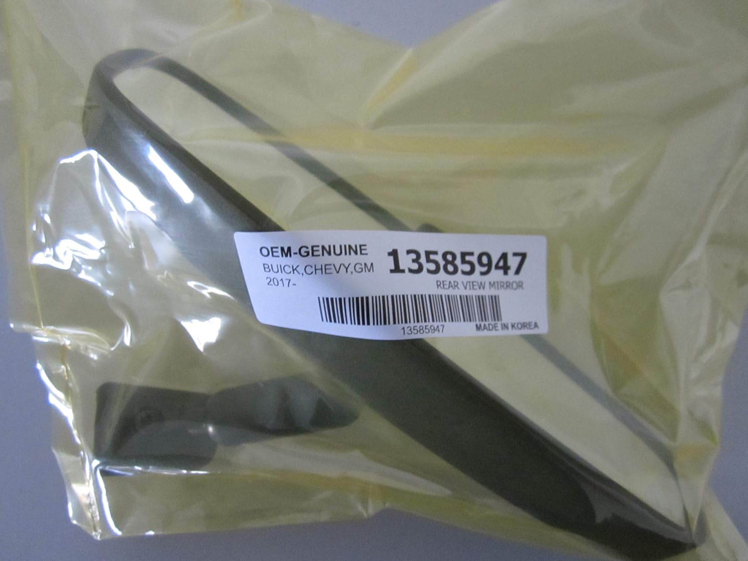 GM 13585947 MIRROR ASM-I/S RR VIEW