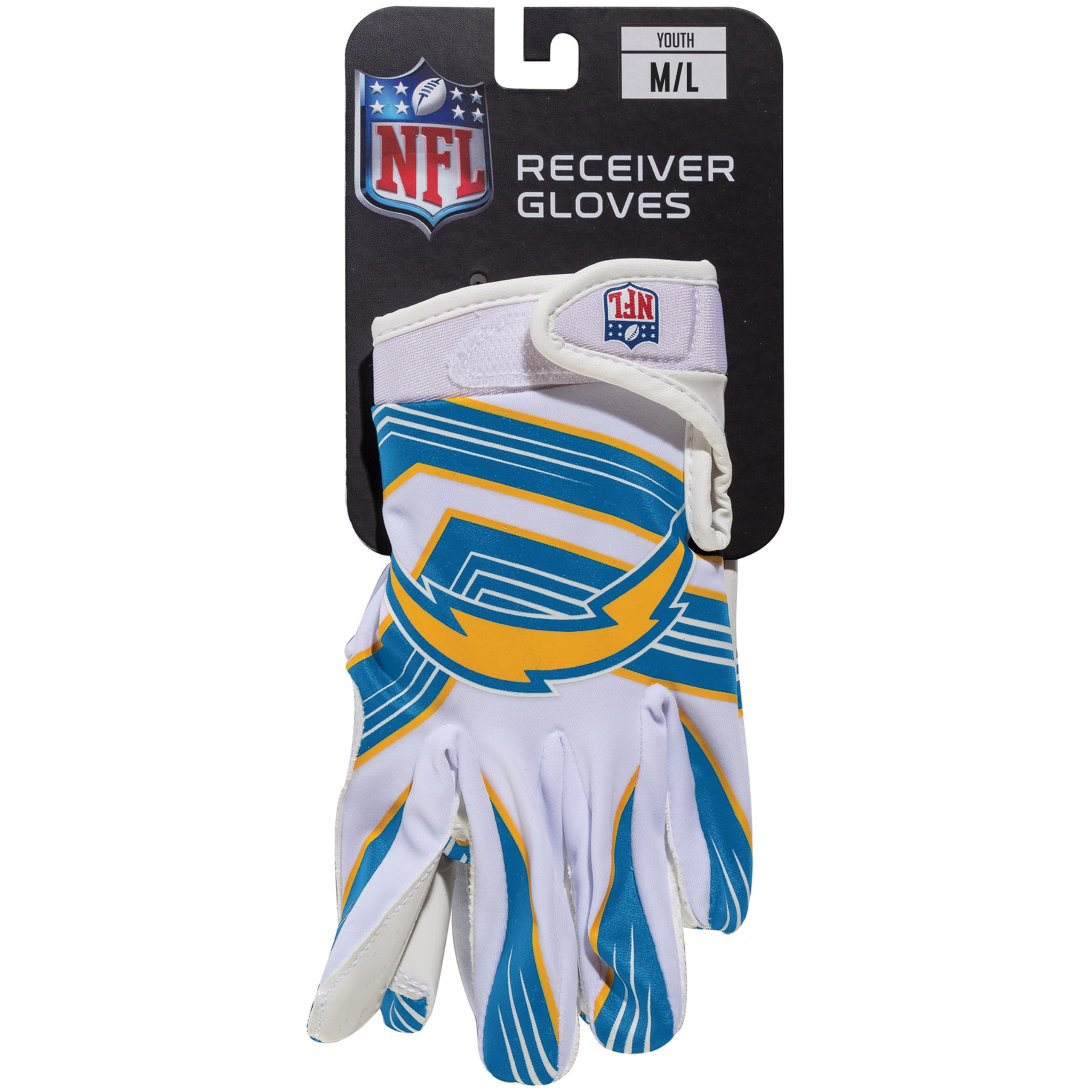 Franklin Sports Gants de Receveur NFL pour Jeunes – Paire avec Paume en Silicone et Logos d'Équipe