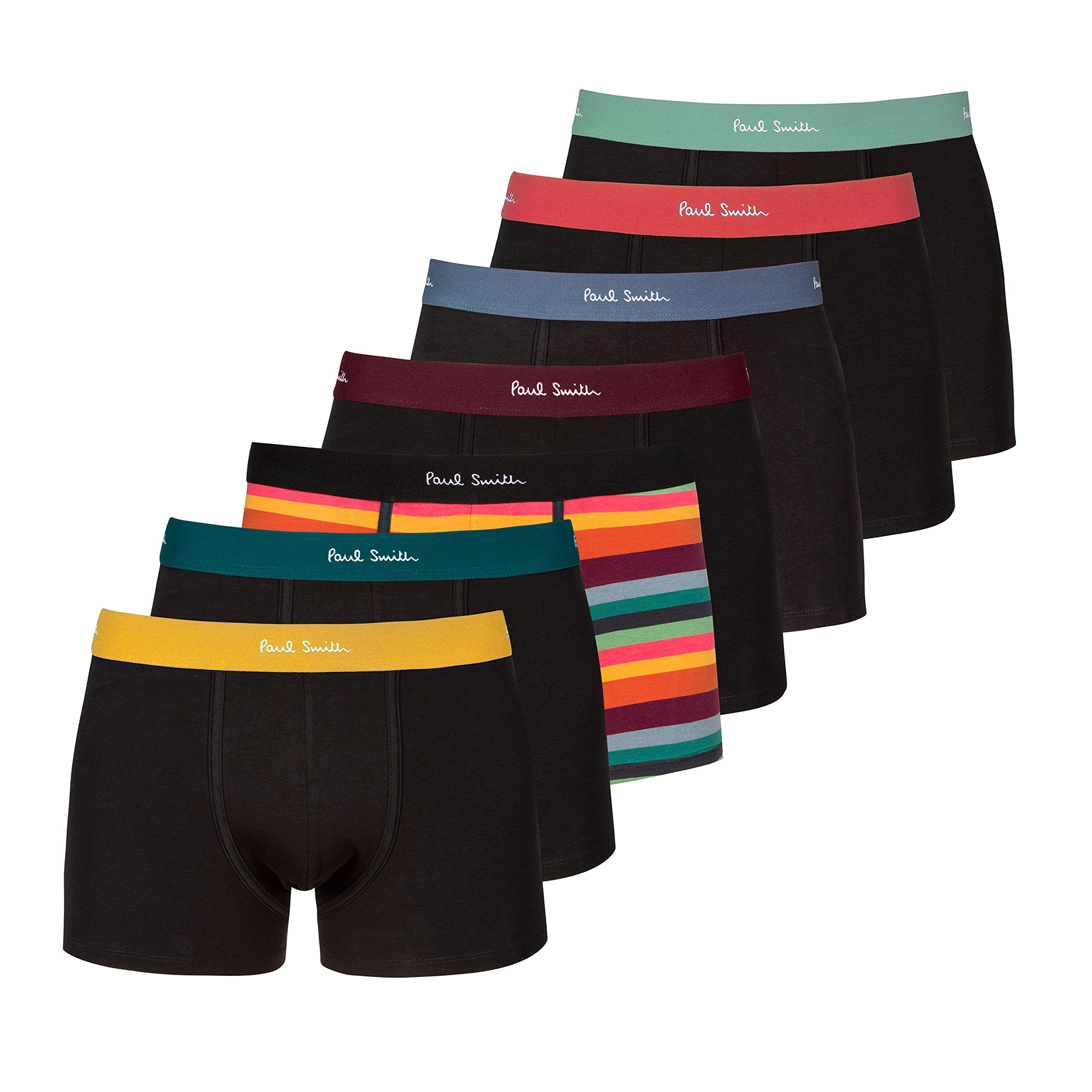 Paul Smith mens Ps Mens Mix Artist 7-pack Boxer Briefs
