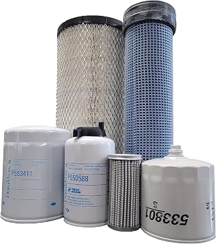 CFKIT Maintenance Filter Kit Compatible with New-Holland TL90 TL100 Tractors Engine/Iveco3.9L Eng.