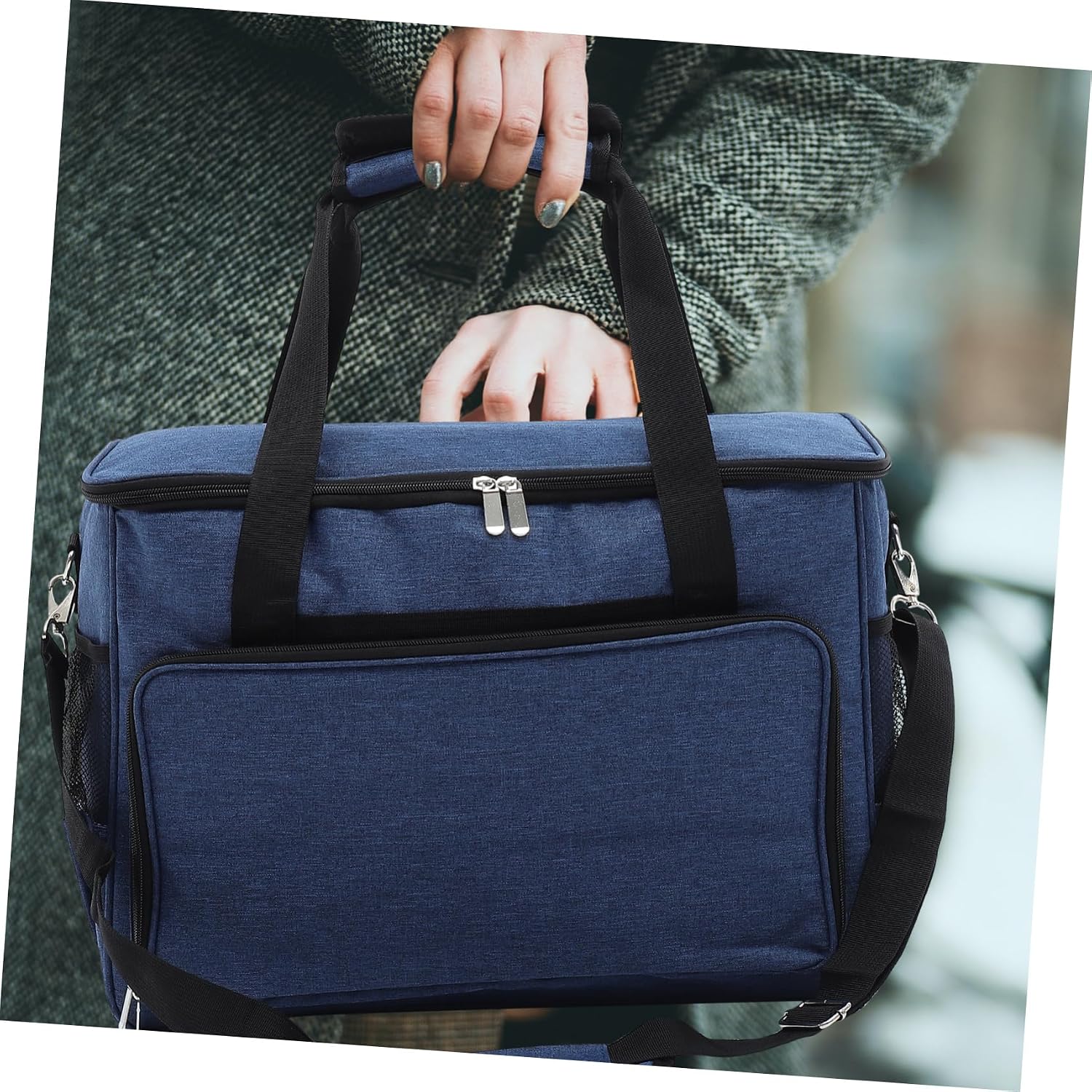 Small Sewing Machine Storage Bag, Portable Oxford Cloth Carrying Case
