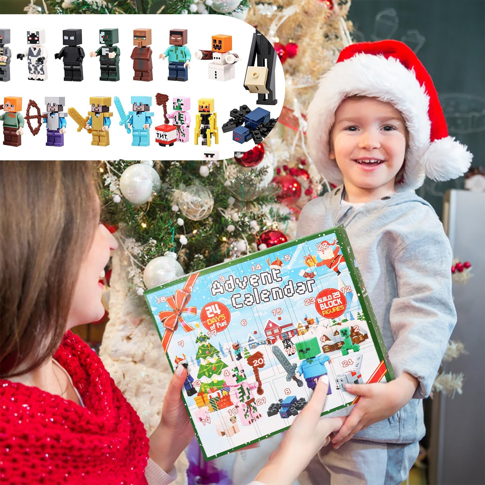 Adventskalender 2025 Für Mädchen Mit Puppe & Zubehör | 24 Überraschungen Für Weihnachts-Countdown