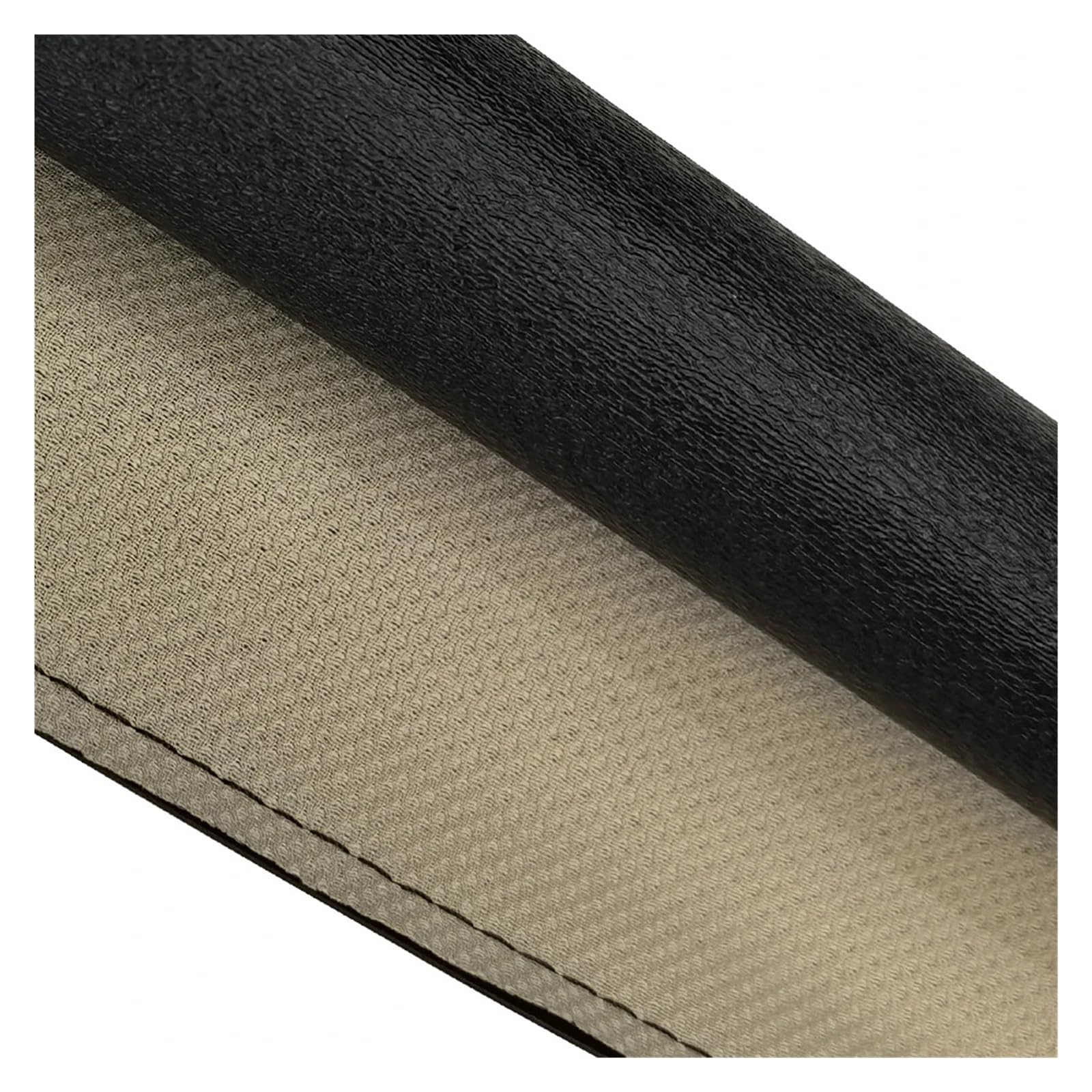 Rideau de Mise à Niveau de Pare-Soleil Complet pour Toit ouvrant panoramique de Voiture, Compatible avec Audi Q5/VW Tiguan Variante Touran Golf Passat Sharan avec Tuyau en Plastique(Nero)