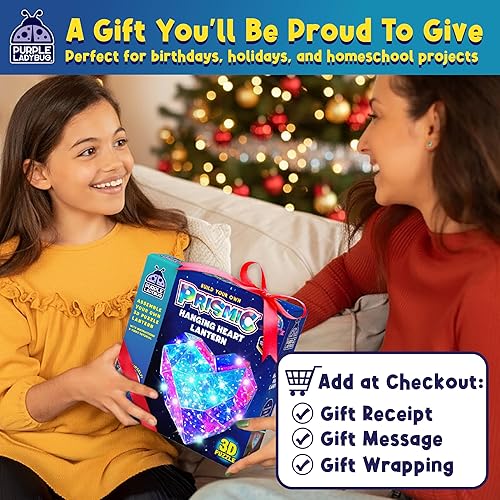 Miniatura 28 de PURPLE LADYBUG Prismic - Rompecabezas de oso 3D con luz nocturna, kit de manualidades LED para niños y adolescentes, regalos de 8 a 12 años