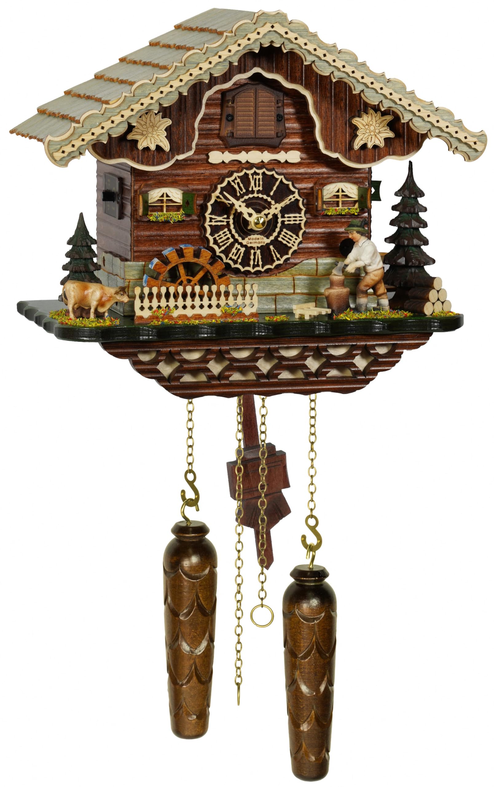 Trenkle Quartz Cuckoo Clock Heidi with Music