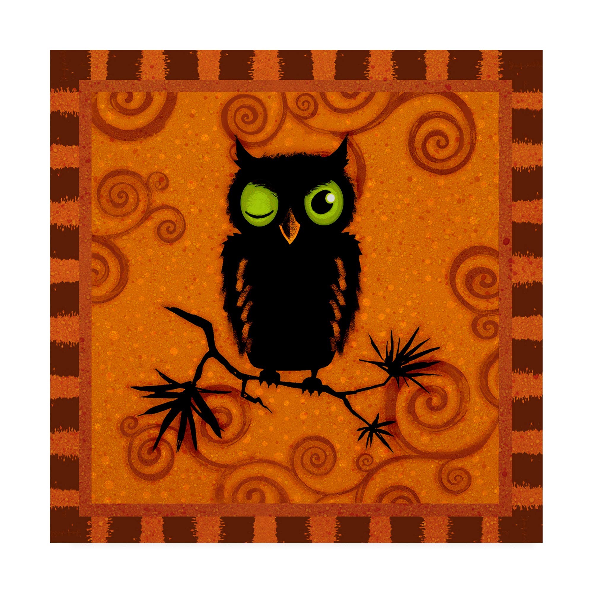 Trademark Fine Art Spooktacular Orange I by Viv Eisner, 14x14